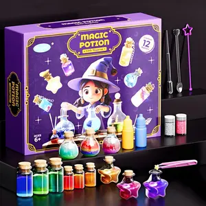 Magic Potion Bottle Set Science Experiment Toy, Natural Phenomenon DIY Magic Gift for Kids, Christmas Present for Ages 6+