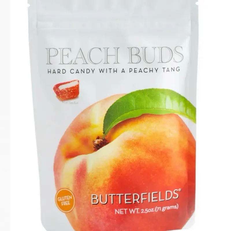 Peach Buds Hard Candy with a Peachy Tang
