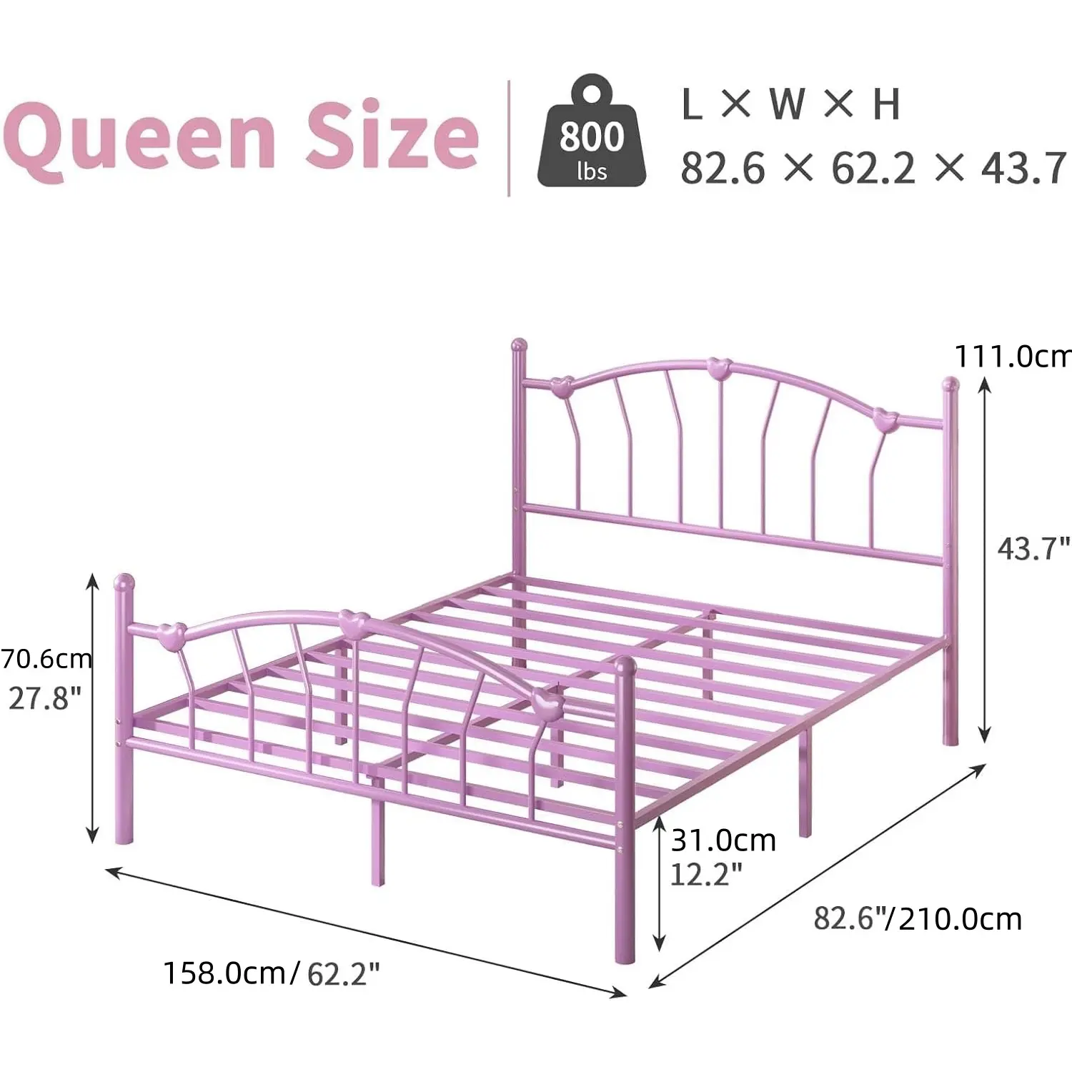 Queen Size Purple