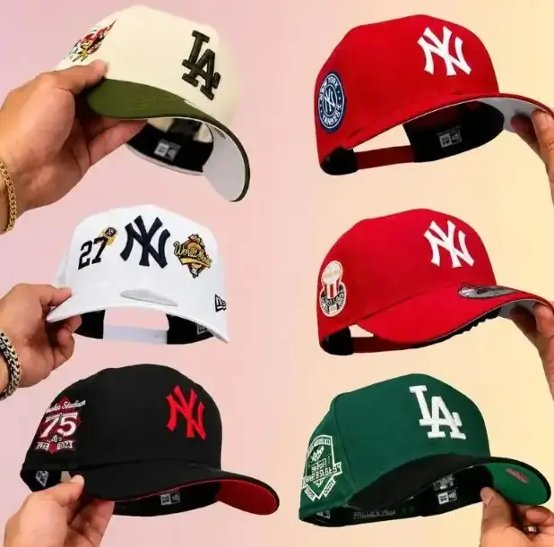 New Era MLB Snapback Hats - Collectible Sports Headwear for LA Dodgers, New York Yankees, Chicago White Sox