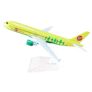1:400 scale 16cm Russia Air Siberia S7 Airbus 320 A320 Airplane Model,Plane Souvenir Static Display