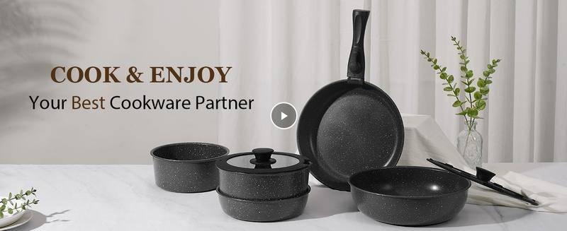 SODAY 15pcs Pots and Pans Set Non Stick, Cookware Sets with Detachable Handle, Nonstick RV Kitchen Cooking Set Removable Handles, Oven Safe,Stackable, Frying, Kitchenware,stock up on specials,TikTokShopBlackFriday SODAY 15pcs Pots and Pans Set Non Stick, Cookware Sets with Detachable Handle, Nonstick RV Kitchen Cooking Set Removable Handles, Oven Safe,Stackable, Frying, Kitchenware,stock up on specials,TikTokShopBlackFriday