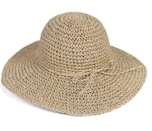 HugeStore Women's Floppy, Beige, One Size