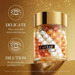 60g/120g Caviar Essence Eye Cream, Refreshing Eye Care Lotion, Moisturizing Eye Care for Women, Holiday Skin Care Gift, Eye Skin Care Moisturizer, Summer Beauty Supplies, Korean Skincare, Skincare Products, Under Eye Cream, Eye Gel, Firming Eye Cream