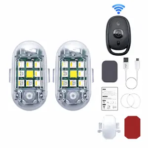 Car LED Light ,multifunctional car led warning light, decorative light.Camping Light .Rechargeable wireless car light with remote control.