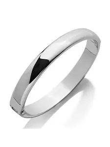 BAUBLEBAR Jessica Polished Hinged Bangle Bracelet