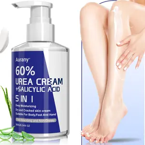 60% Urea Cream, Urea Cream For Feet,  Urea Foot Cream for Cracked Heels, Used to Remove Calluses, Moisturizes and Hydrates Cracked Elbows and Heels, Urea Cream for Rough Skin, Softens Rough Calluses. Suitablfe for Daily Moisturizing Care-180g