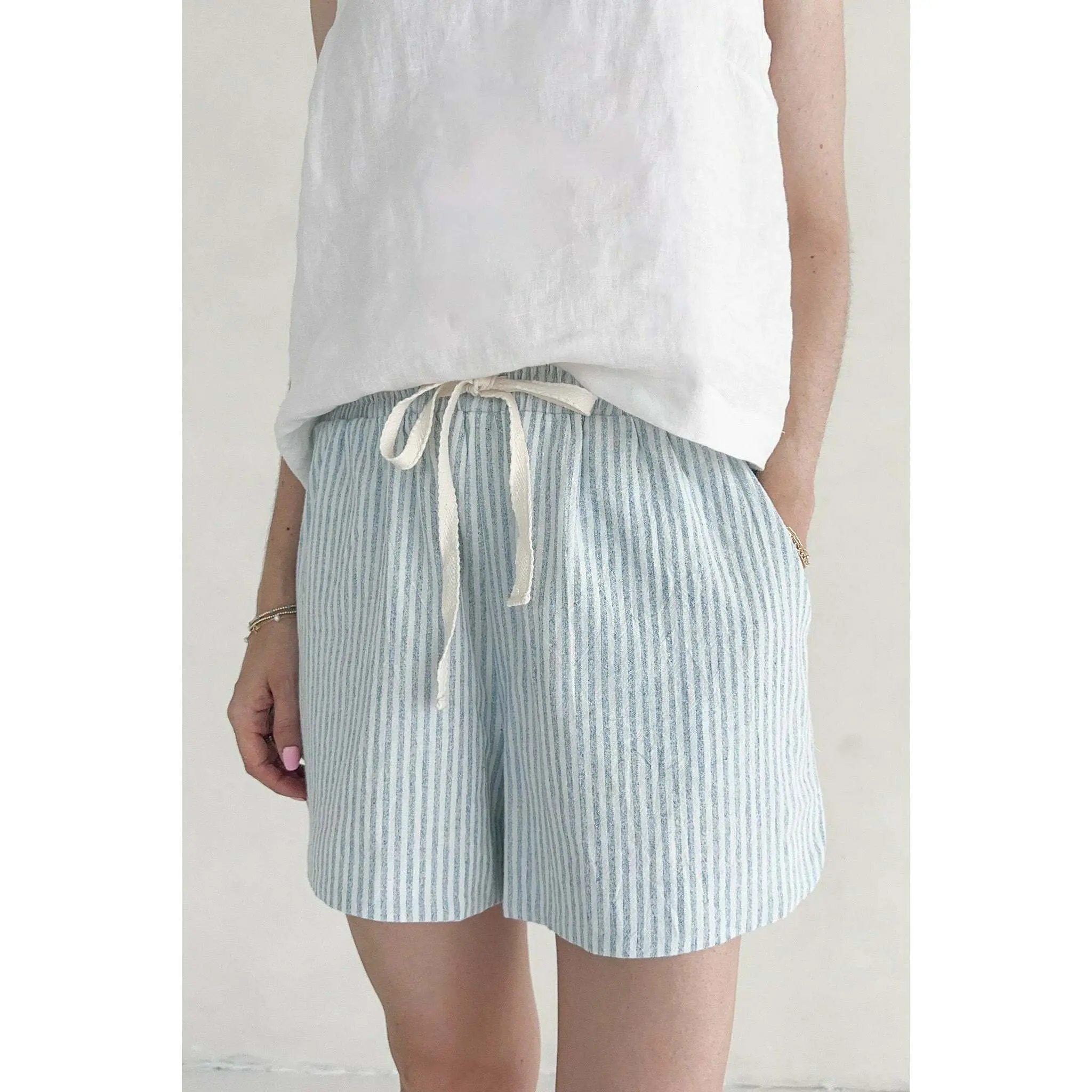 Turks Mixed Linen Shorts Turks Mixed Linen Shorts