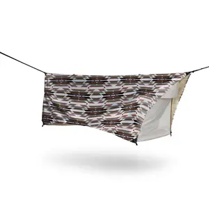 Haven Safari Lay Flat Hammock Tent Kit - Durable Camping Hammock with Rainfly + Bug Net