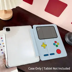 Cartoon-Print Tablet Case With Soft, Shock-Absorbing Protection, Pen Slot, Ultra-Thin Design, Stand Function, And Auto-Wake Feature; Compatible With IPad 9.7/10.2/10.9/11/12.9, 10th Gen, Air 11, Air 4/5/6, And Galaxy A7/A8/A9+/S6/S7/S8/S9/S9FE/S10+ Series