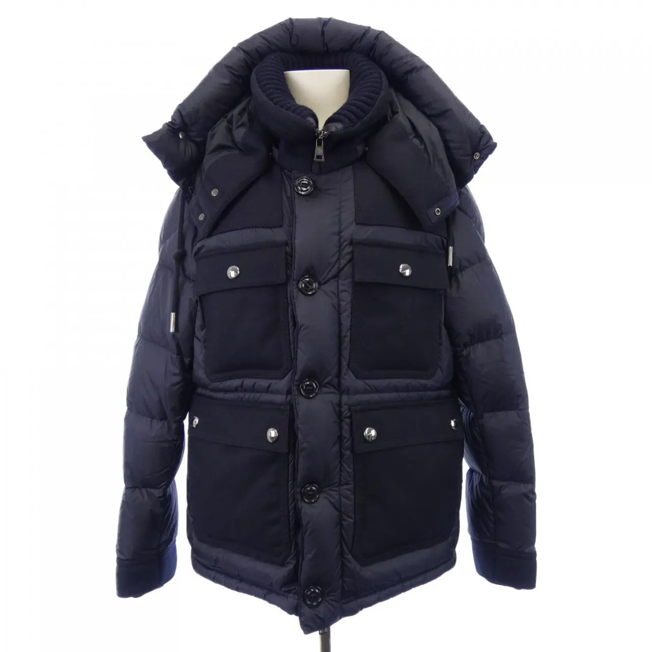 Pre-owned MONCLER Nylon Small Leather Goods RILLIEUX Down Jacket
