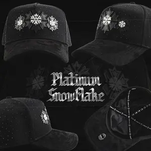BAR BAS -PLATINIUM SNOW FLAKE -SOLO GORRA ENVIO EN CAJA /BOX SHIPPED G5 NFC FUNCIONAL NFC WORKS *G5*