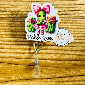 Pickle Queen Badge Reel
