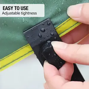 10 Durable Abs Tent Clips, Weather-Resistant Material, Ideal for Camping, Canopy, Waterproof Fabric, Includes 10 Elastic Balls, Essential for Travelers