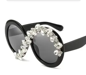 Women's Rhinestone Sunglasses, UV Protection Outdoor Shades