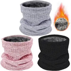 3 Pack Winter  Warmer & Ski Mask for Men Women Thermal Warm Fleece  Mask  Gaiter Scarf
