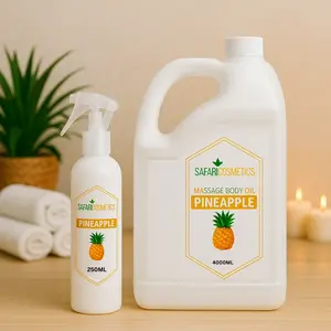 Pineapple Body Massage Oil for Hydration and Skin Softening