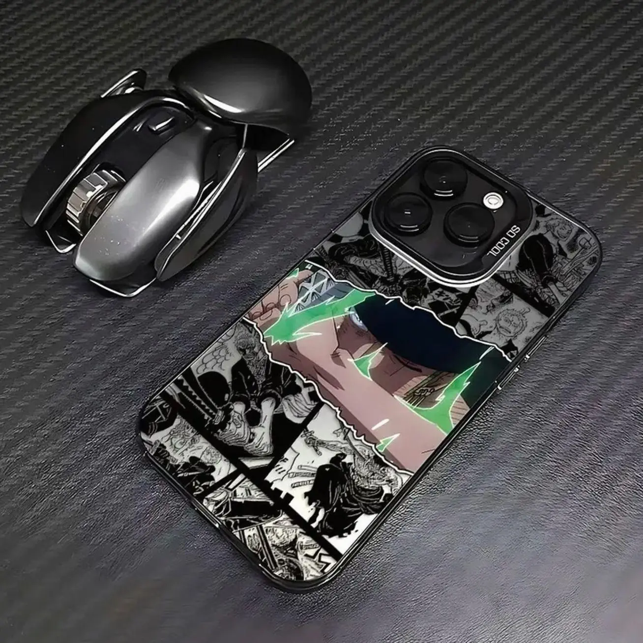 Anime 1 Piece Zoro Cool Phone Case - Compatible with iPhone 17,16,15,14,13,12,11,X & Galaxy Devices (Check Available Sizes)