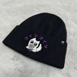 Gojo Cat Beanie - High Quality Embroidered Hat for Winter