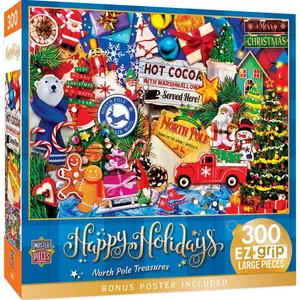 Holiday - Greetings from the North Pole 300 EZ Grip Puzzle