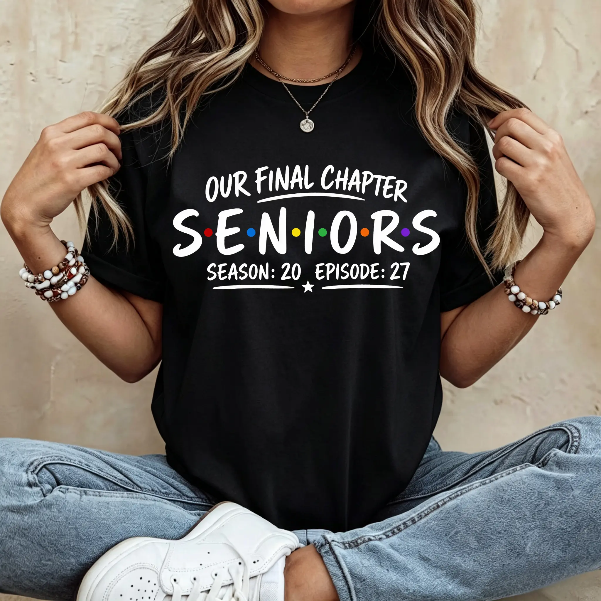 Senior 2027 Graduation Shirt Our Final Chapter Tee, Class of 2027 Gift, High School Grad Party Outfit