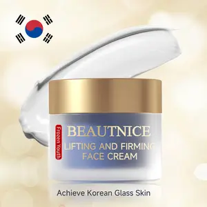 BEAUTNICE Anti-Aging Face Cream Hydrating Lifting Firming Moisturizer with Niacinamide Hyaluronic Acid & Botanicals for Wrinkles Dry Sagging Skin Plant-Powered Formula Intensive Moisturizing Milk