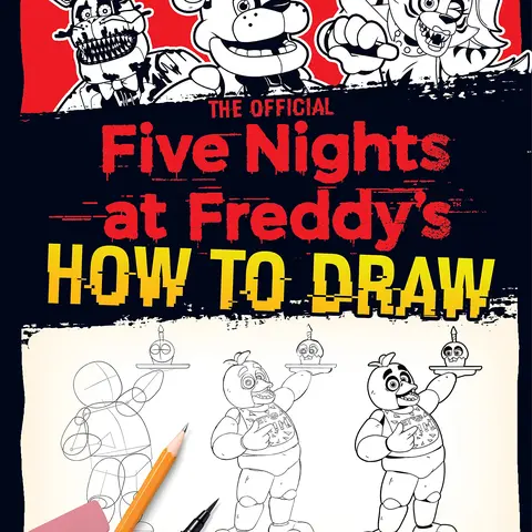 How to Draw Five Nights at Freddy's: An Afk Book -- Scott Cawthon - Paperback