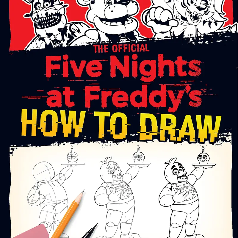 How to Draw Five Nights at Freddy's: An Afk Book -- Scott Cawthon - Paperback