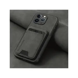 Luxury PU Leather Card Bag Phone Case, Magnetic Phone Protective Cover, Phone Accessories Suitable For IPhone17/IPhone17 Air/IPhone17 Pro/IPhone17 Pro Max/16 Pro Max/15 Pro Max/14 Pro Max/13 Pro Max/12 Pro Max