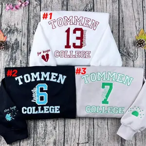 Tommen College  Kavanagh &  Lynch Crewneck, Boys of Tommen Embroidered Sweatshirt, Couple Shirt, Gift For Her, Couple Gift, Bookish Gift