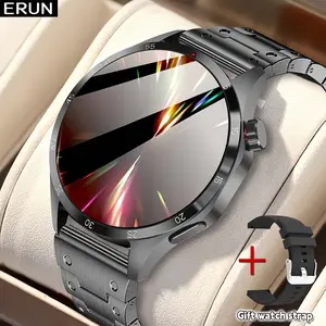 Latest Smartwatch, 1.5 Inch Touch Screen, Fashion Round Strap, Call/messaging Alerts, Multiple Sports Modes, Camera Control, Calendar, Music, Alarm, Stopwatch, Perfect Gift for Valentine's Day, Christmas, New Year, Birthday, Suitable for Android/iPhone