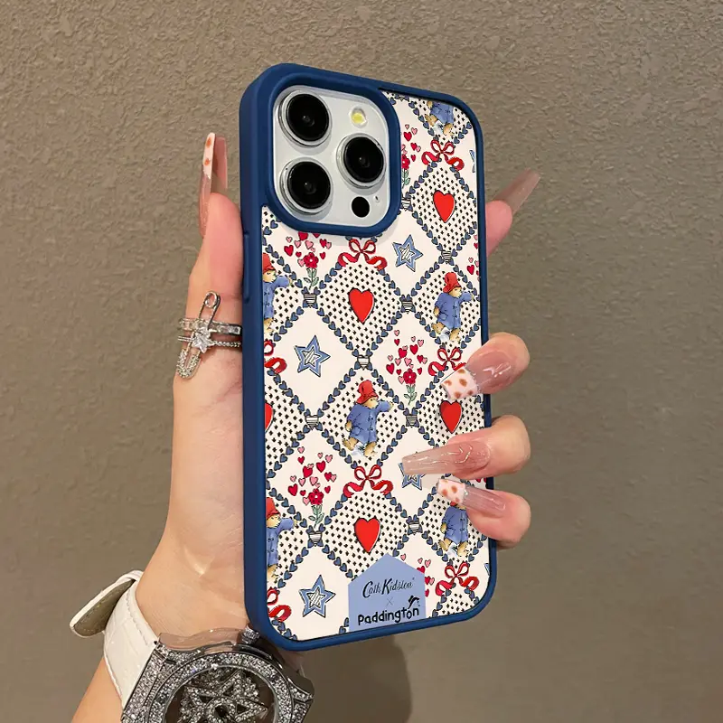 Magnetic Paddington Bear Casing for iPhone 11/12/13/14/15/16/17 Pro Max, MagSafe Compatible, Lightweight, Shockproof Protection Cover, Aesthetic Girly Chic Style, Accessories, Cellphone