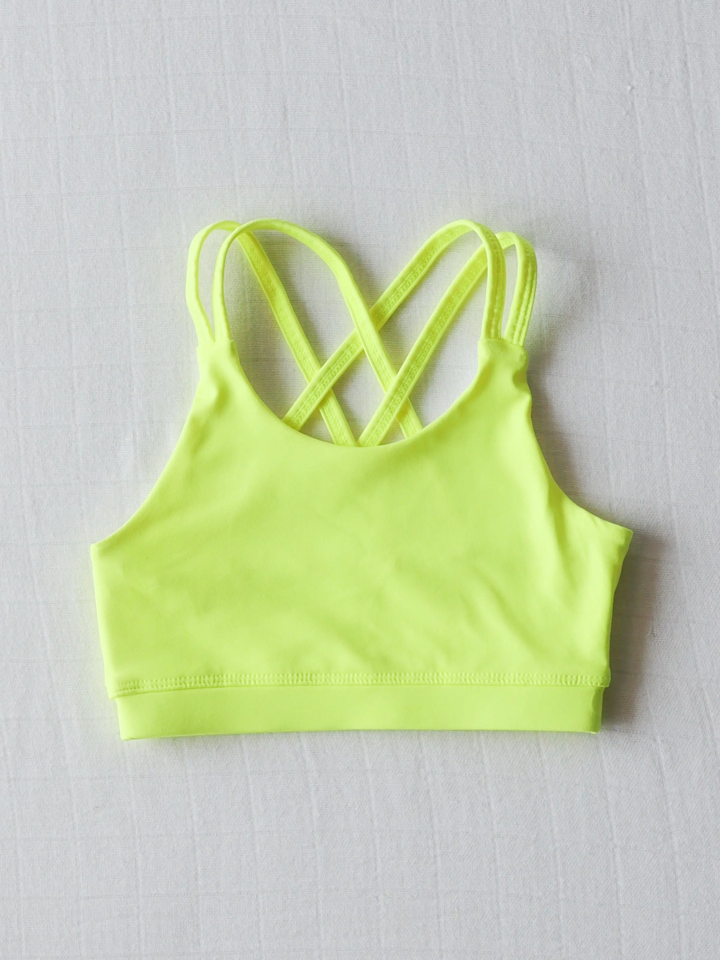 Empower Crop - Neon Yellow