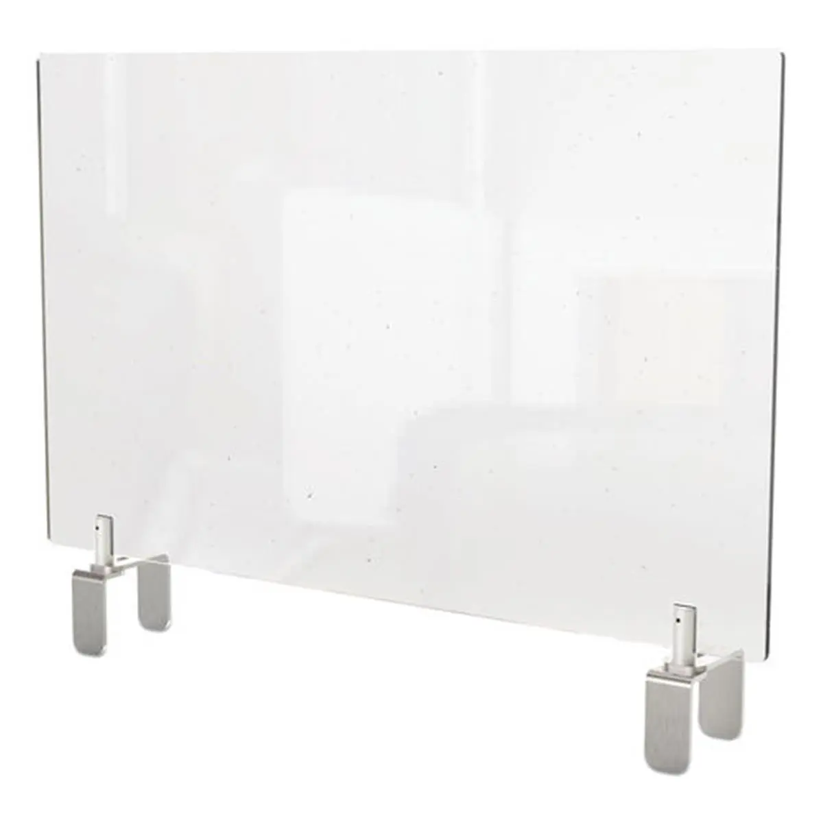 Ghent Manufacturing Adjustable Acrylic Panel with Clamp, 29x4x24 in. - Office Presentation Supply for Computers & Office Equipment