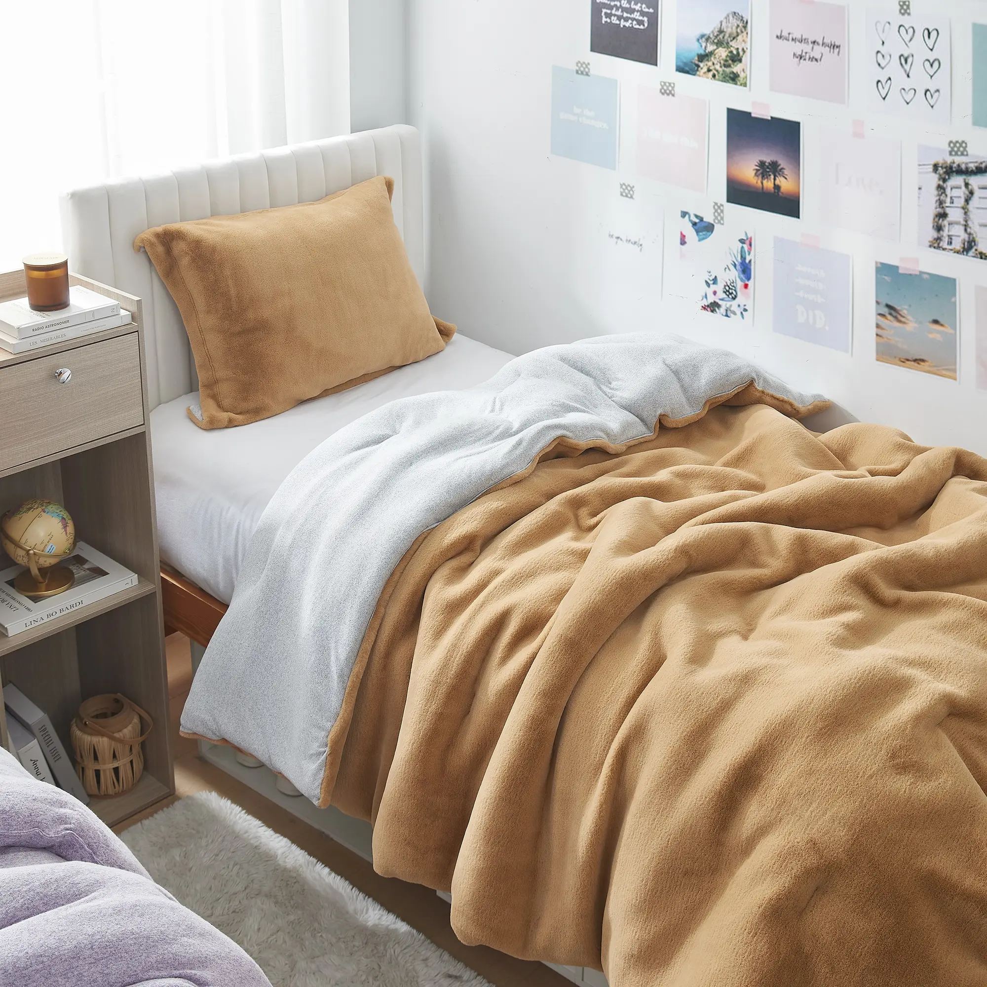 Chunky Sweater - Coma Inducer Twin XL Comforter Set - Copper Taupe