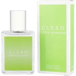 Clean Apple Blossom Eau de Parfum for Women, Floral Fruity Woody Fragrance with Wood Notes