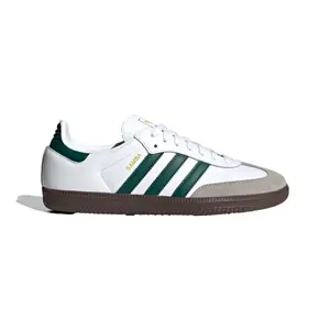Adidas Samba OG Cloud White / Collegiate Green / Clear Granite  JH8797 Men's