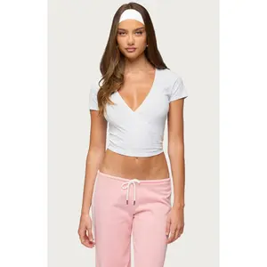 Edikted Women's Yilenah Wrap Top