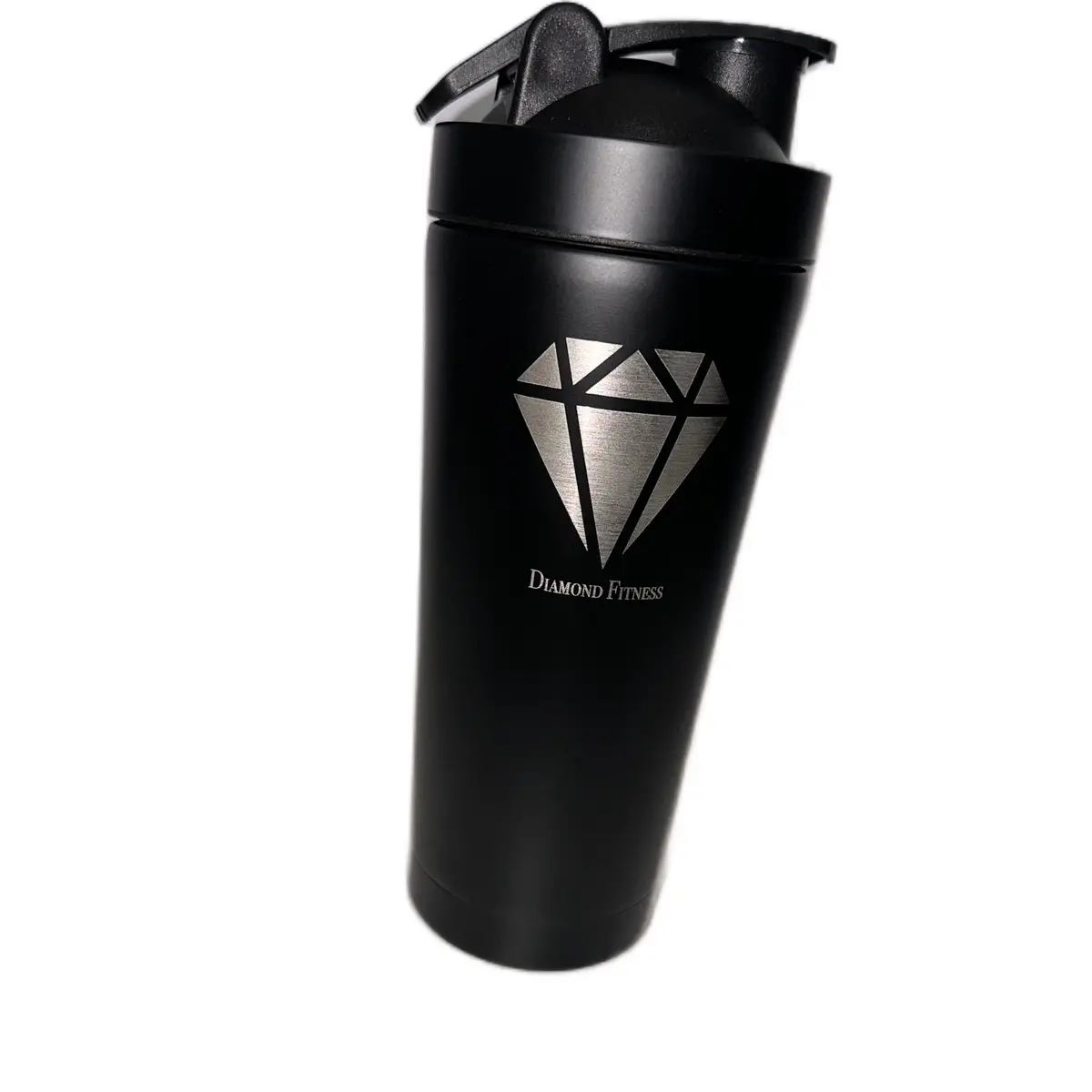 Diamond Fitness Metal Blender Bottle