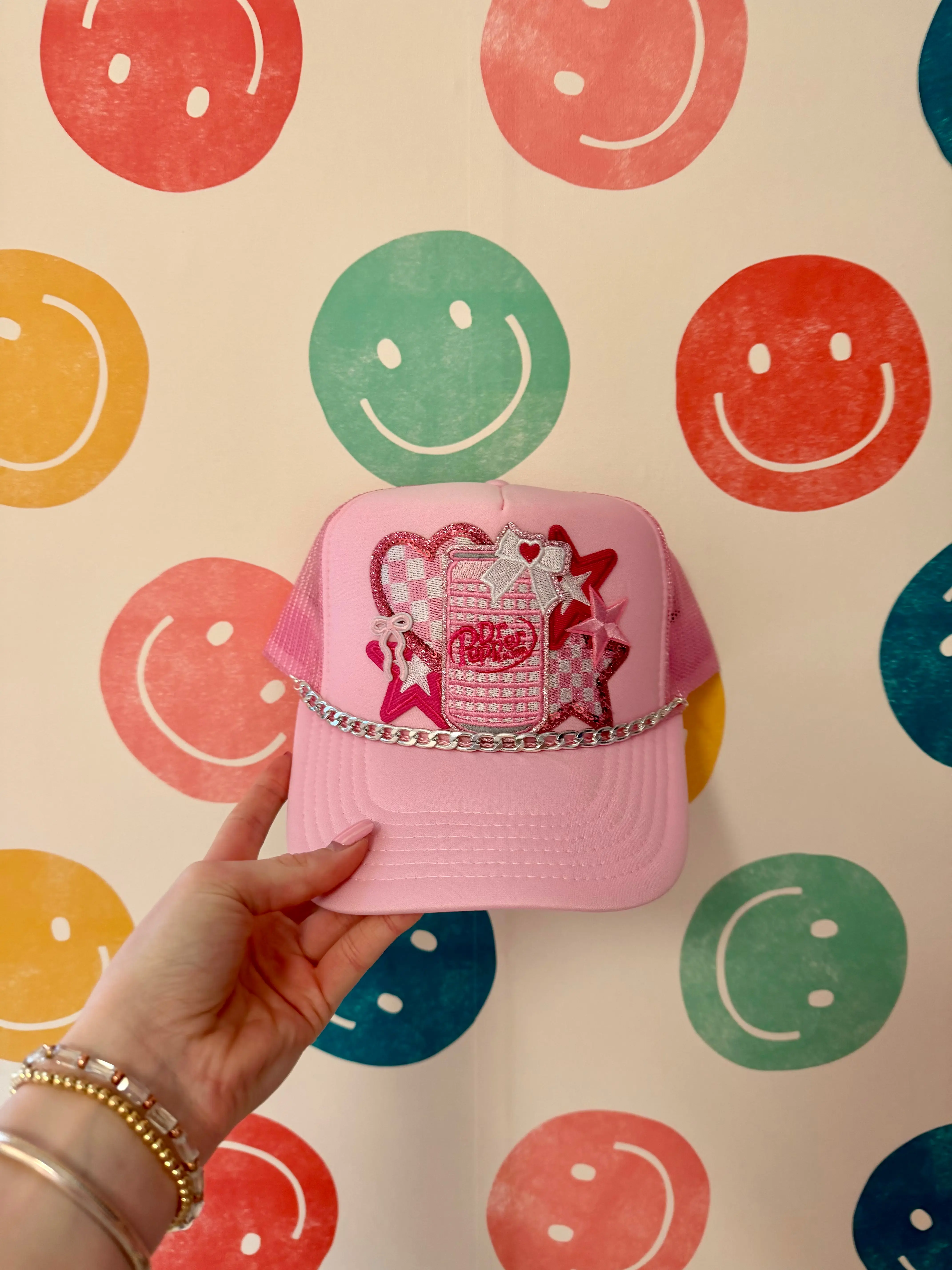 Girly Dr Pepper Trucker Hat | Adult