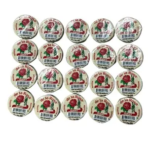 De La Rosa Mazapan Original Style DLR Mexican Traditional Peanut GIANT Candy 20 Count Individually Wrapped Sweet Snack