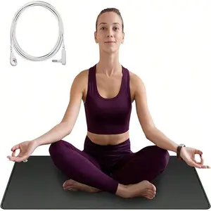 Grounding Pad, Improve Sleep, Conductive Grounding Pad, Can Be Used For Yoga Mats, Table Mats, Etc., Can Be Used For Indoor And Outdoor Grounding Pads