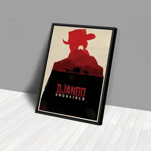 Django Unchained Movie Poster Wall Art Home Decor Poster Print