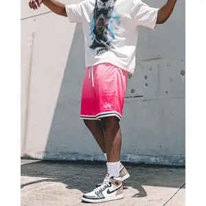 Loiter Gradient Basketball Shorts Pink