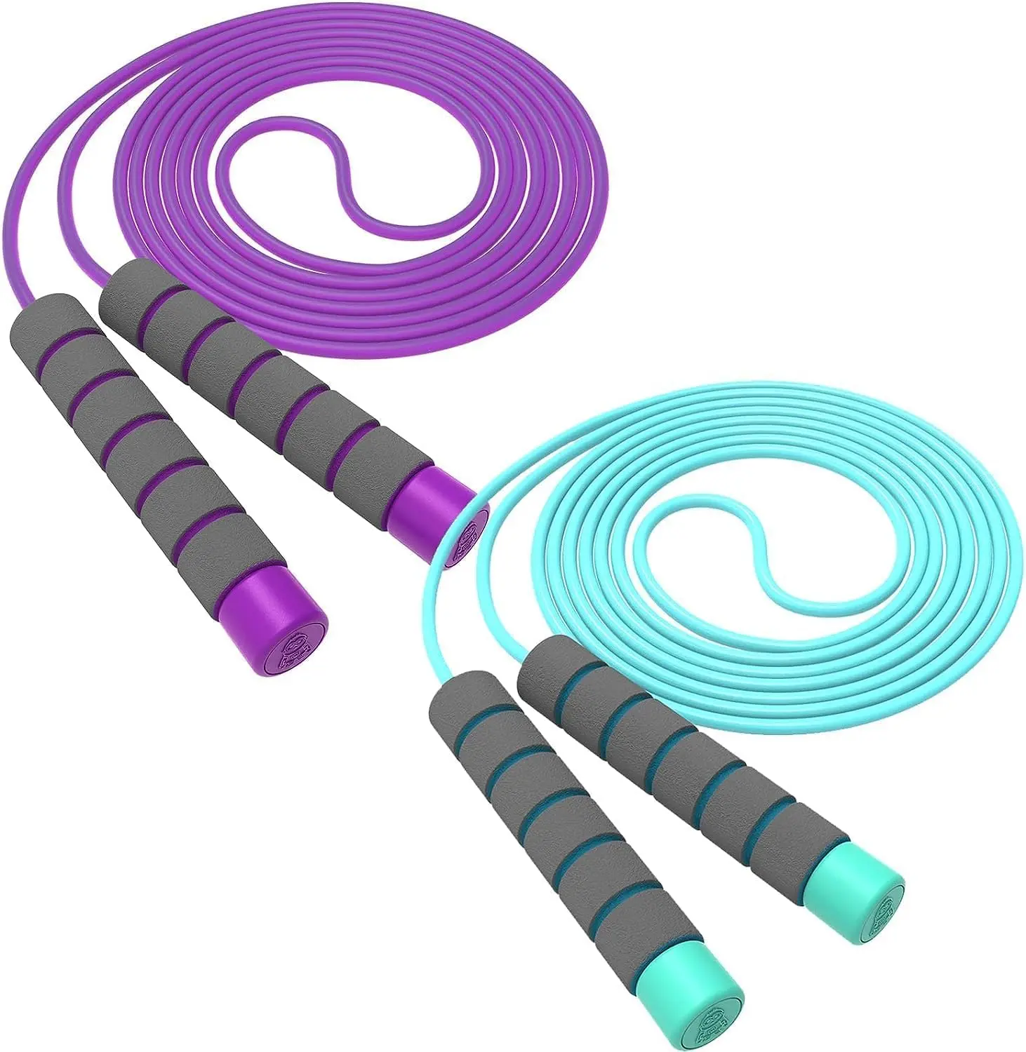 Jump Rope For Kids,Jump Rope Kids,Adjustable Soft Skipping Rope,Toddler Jump Rope With Skin-Friendly Foam Handles For Kids, Boys,Girls,Women, Men,Exercise Activity,Outdoor FitnessGift..