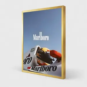 Retro Motorsport Wall Art Decor, Racing Legend Style Posters and Prints, Canvas Artwork, F1 Inspired Aesthetic for Bedroom Living Room Home Decor, Gift Idea