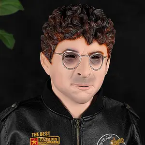 "Clearance Sale" Harry Potter Latex Mask for Chrismas, Prank Scares, and Cosplay. Creepy, Movie-Inspired Design for Adults. Perfect for Costume Parties, Shock Value, and Unique Gifts 40905
