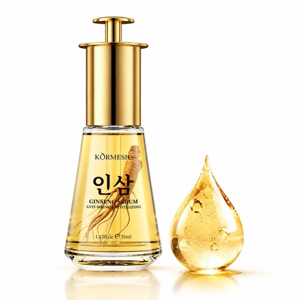 Anti wrinkle ginseng essence, moisturizing essence, anti wrinkle essence, tighten and relax skin, reduce fine lines