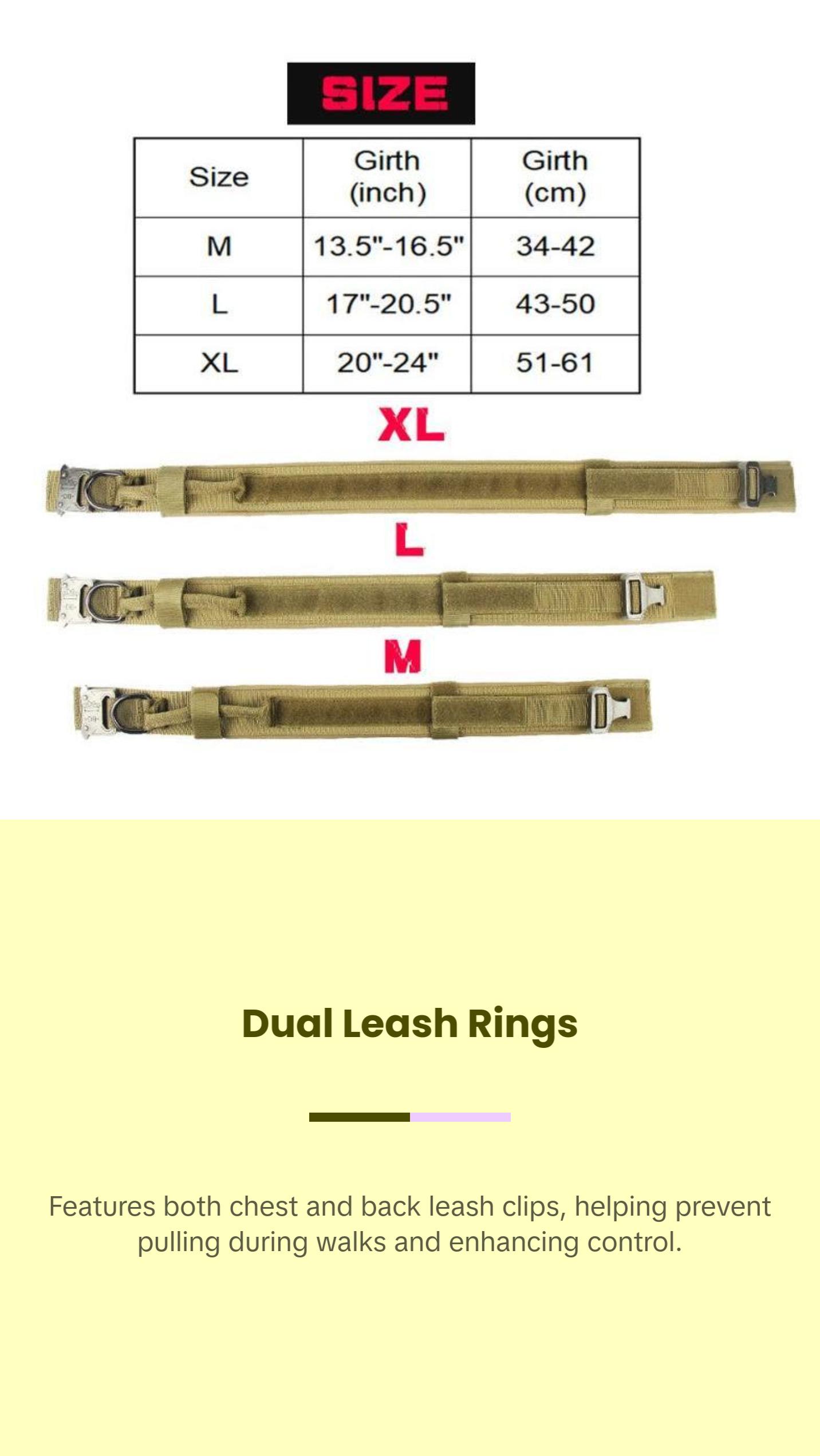 Tactical Dog Gear Set - Military-Grade Harness, Collar & Leash Tactical Dog Gear Set - Military-Grade Harness, Collar & Leash