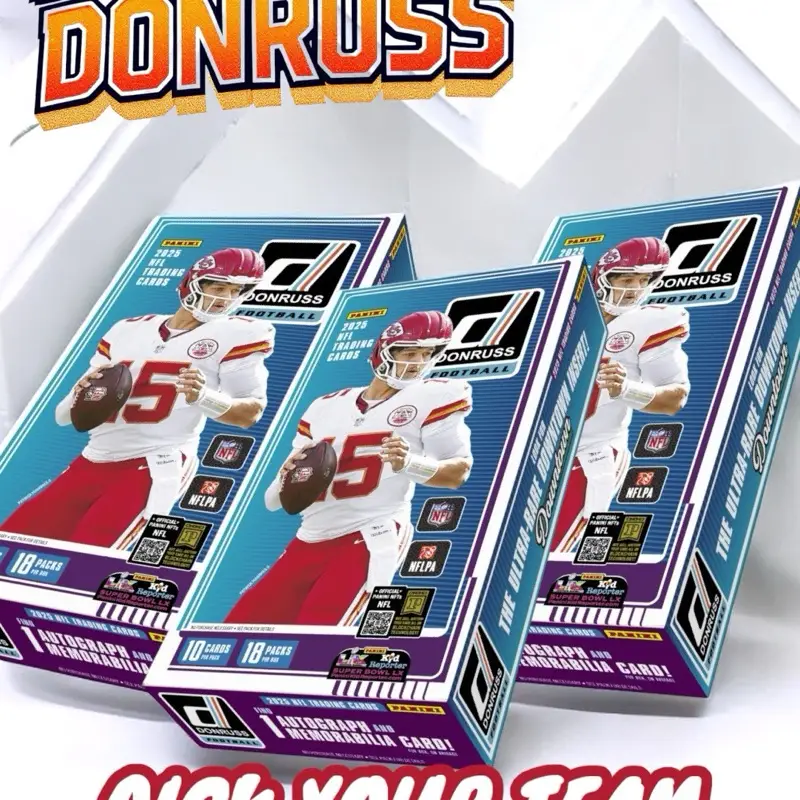 3 BOX BREAK 2025 DONRUSS HOBBY NEW RELEASE DOWNTOWN!